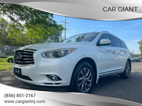2015 Infiniti QX60 for sale at Car Giant in Pennsville NJ