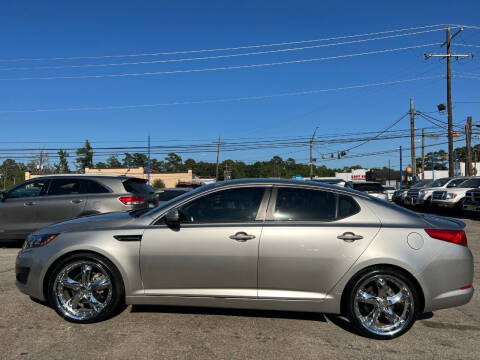 2011 Kia Optima for sale at Abel Motors, Inc. in Conroe TX