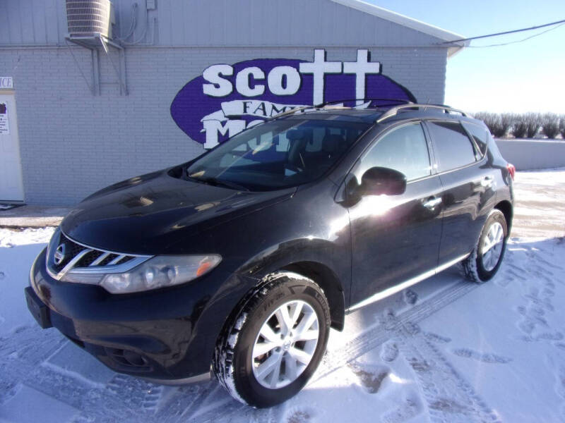 2011 Nissan Murano for sale at SCOTT FAMILY MOTORS in Springville IA