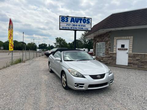 2008 Toyota Camry Solara for sale at 83 Autos in York PA