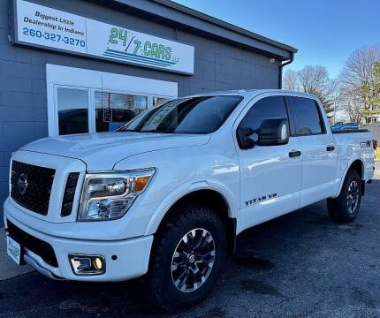2018 Nissan Titan for sale at 24/7 Cars in Bluffton IN