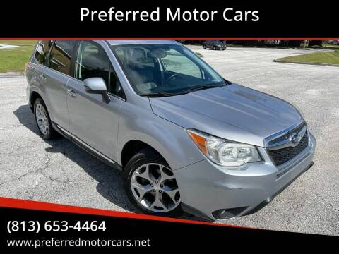 2015 Subaru Forester for sale at Preferred Motor Cars in Valrico FL