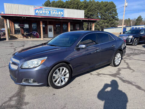 2013 Chevrolet Malibu for sale at Greenbrier Auto Sales in Greenbrier AR