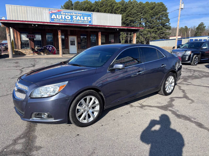 2013 Chevrolet Malibu for sale at Greenbrier Auto Sales in Greenbrier AR