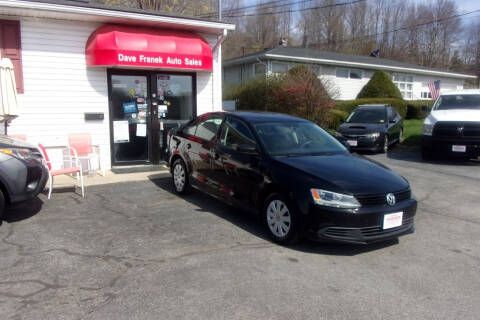 2012 Volkswagen Jetta for sale at Dave Franek Automotive in Wantage NJ