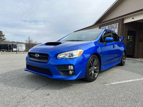 2016 Subaru WRX for sale at Oak Ridge Auto Sales - Used Car Inventory in Greensboro NC