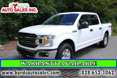 2018 Ford F-150 for sale at Byrds Auto Sales in Marion NC