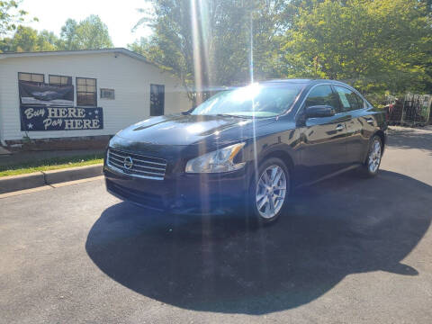 2010 Nissan Maxima for sale at TR MOTORS in Gastonia NC