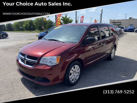 2017 Dodge Grand Caravan SE