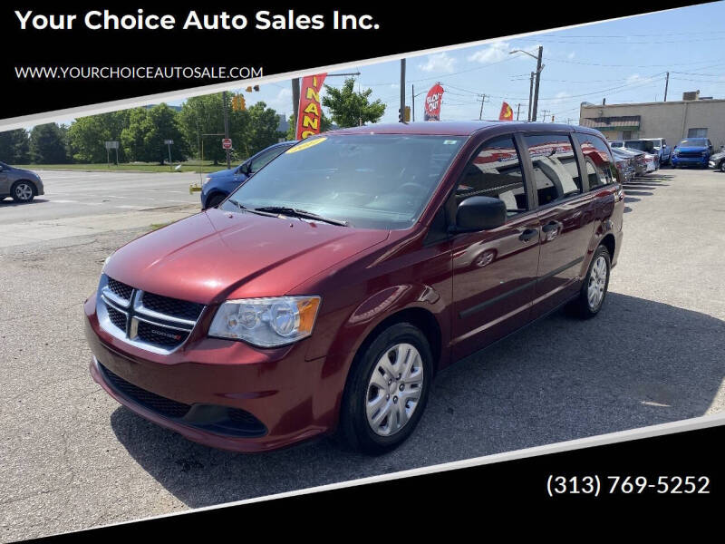 2017 Dodge Grand Caravan SE