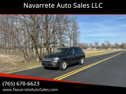 2017 Jeep Compass for sale at Navarrete Auto Sales LLC in Frankfort IN