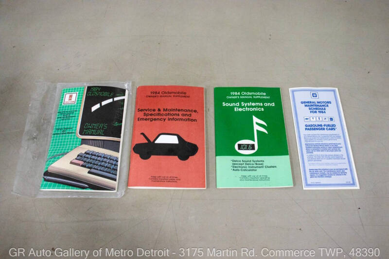 1984 Oldsmobile Cutlass Supreme Brougham