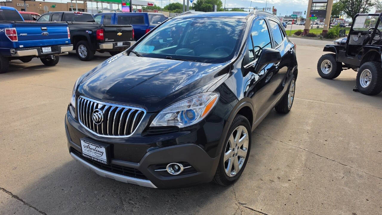 2013 Buick Encore Leather AWD 4dr Crossover - Carbon Black Metallic exterior view 4