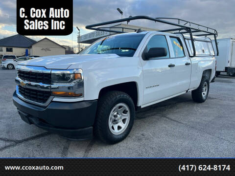 2018 Chevrolet Silverado 1500 for sale at C. Cox Auto Sales Inc in Joplin MO