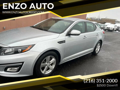 2015 Kia Optima for sale at ENZO AUTO in Parma OH