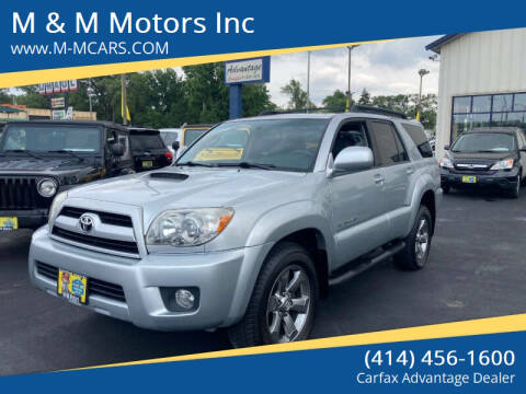 2008 Toyota 4Runner for sale at M & M Motors Inc in West Allis WI