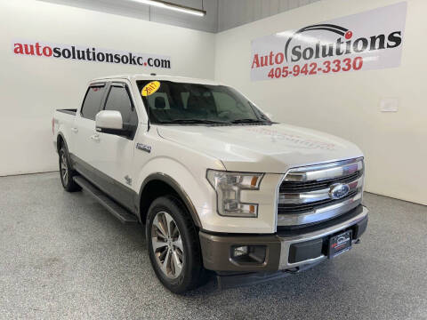 2017 Ford F-150 for sale at Auto Solutions in Warr Acres OK