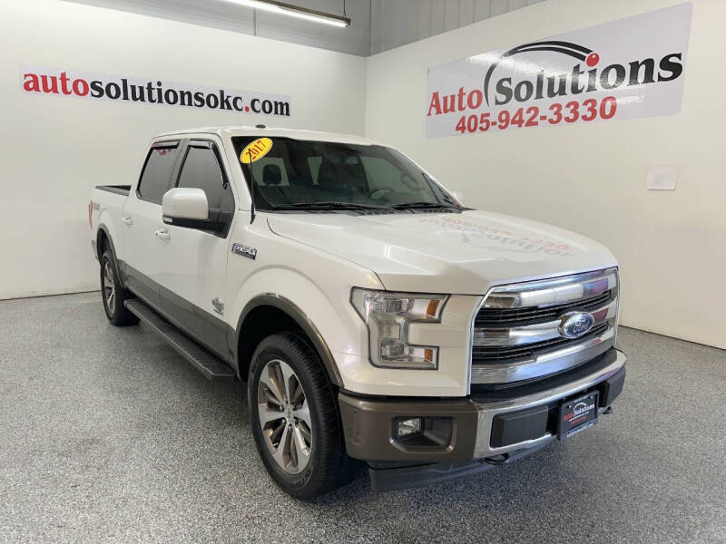 2017 Ford F-150 for sale at Auto Solutions in Warr Acres OK