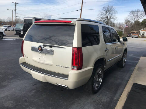 2014 Cadillac Escalade for sale at MotorCars LLC in Wellford SC