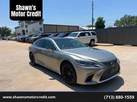 2019 Lexus LS 500 for sale at Shawn's Motor Credit in Houston TX