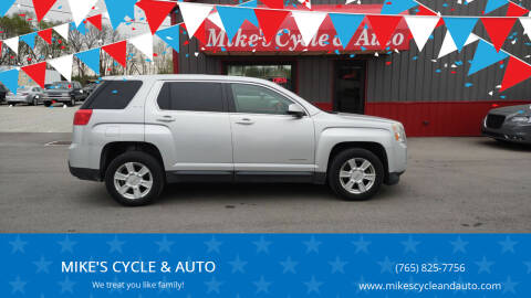 2013 GMC Terrain for sale at MIKE'S CYCLE & AUTO in Connersville IN