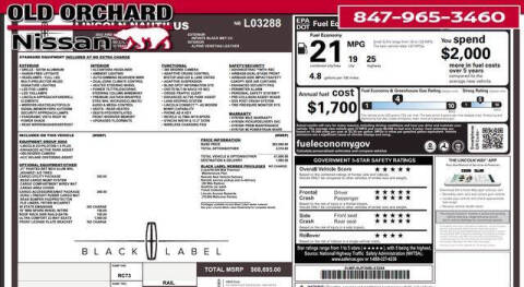 2022 Lincoln Nautilus Black Label