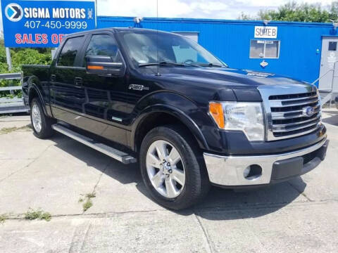 2013 Ford F-150 for sale at SIGMA MOTORS USA in Orlando FL