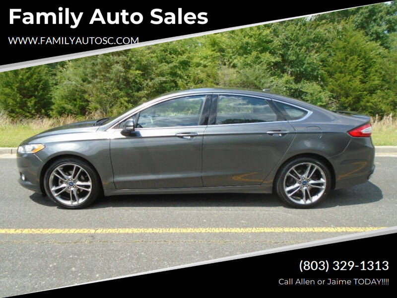 2015 Ford Fusion for sale at Family Auto Sales in Rock Hill SC