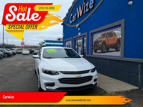 2017 Chevrolet Malibu for sale at Carwize in Detroit MI
