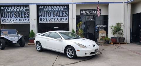 2001 Toyota Celica for sale at Affordable Imports Auto Sales in Murrieta CA