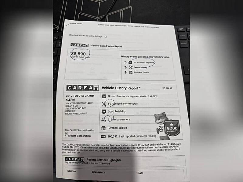 2012 Toyota Camry