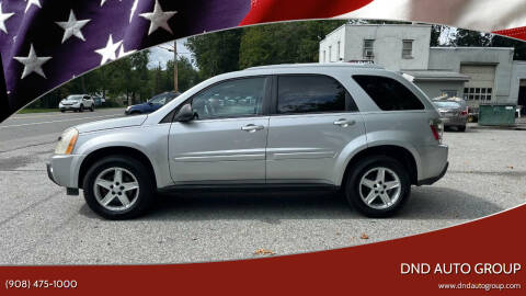 2005 Chevrolet Equinox for sale at DND AUTO GROUP in Belvidere NJ