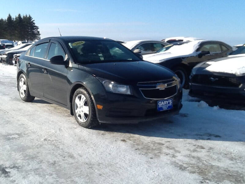 2014 Chevrolet Cruze for sale at Garys Sales & SVC in Caribou ME