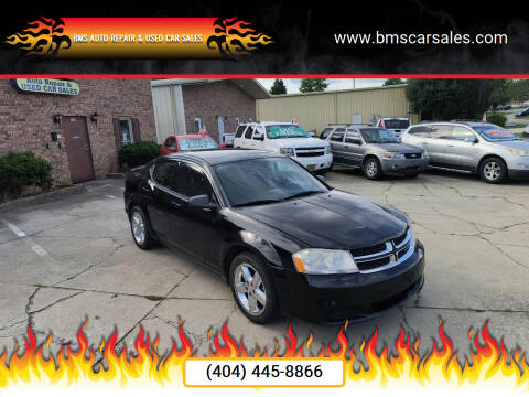 2012 Dodge Avenger for sale at BMS Auto Repair & Used Car Sales in Fayetteville GA