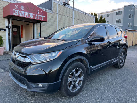 2018 Honda CR-V for sale at Champion Auto LLC in Quincy MA