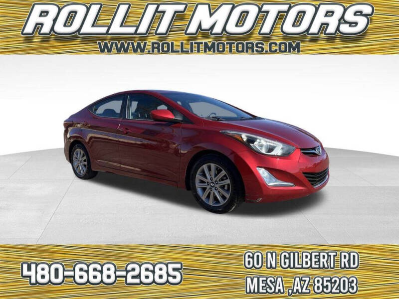 2014 Hyundai Elantra for sale at Rollit Motors in Mesa AZ