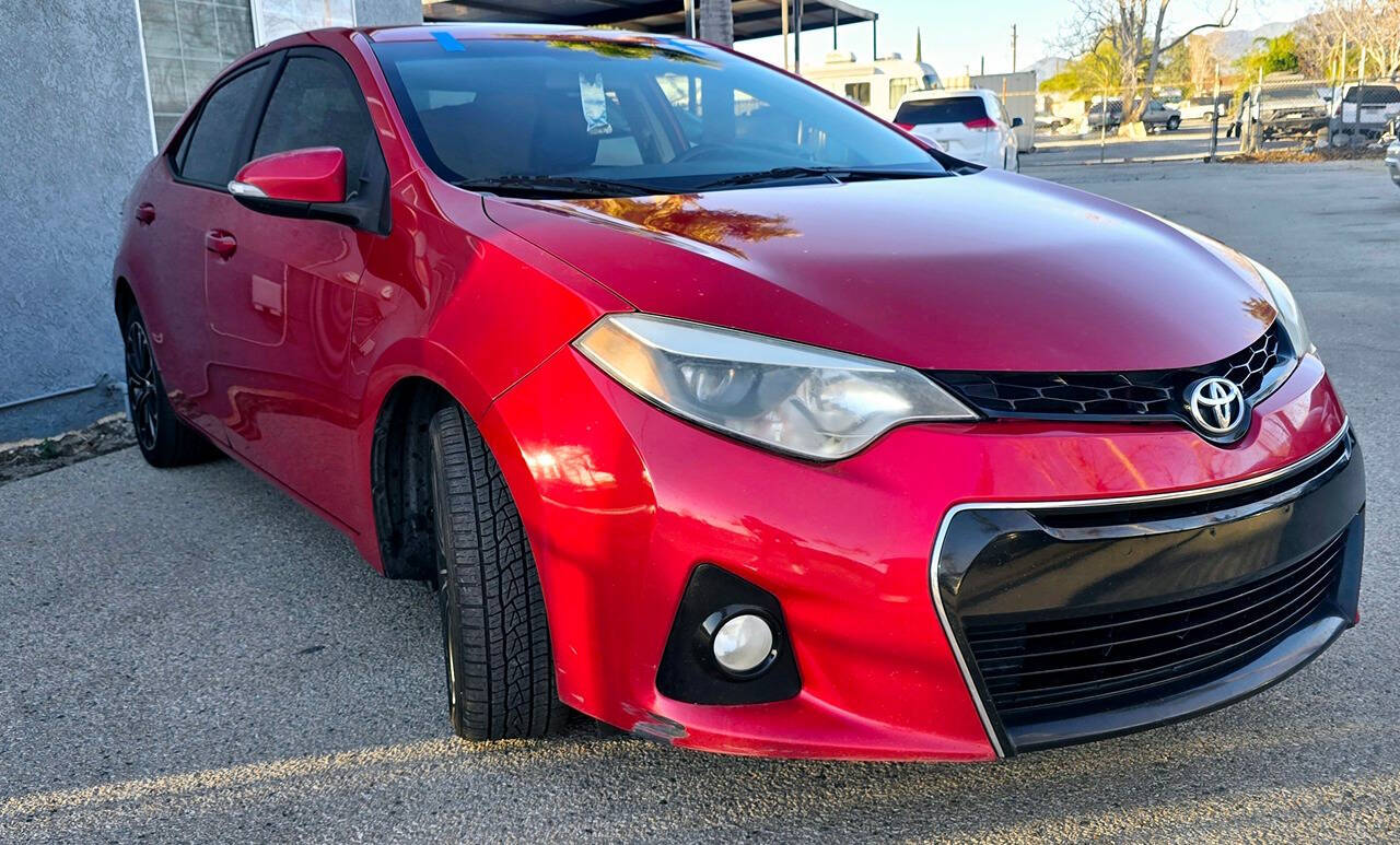 2016 Toyota Corolla for sale at High Rev Autos in Fontana, CA