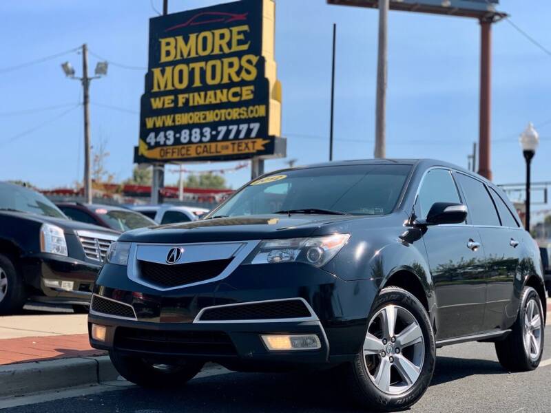 2012 Acura MDX for sale at Bmore Motors in Baltimore MD