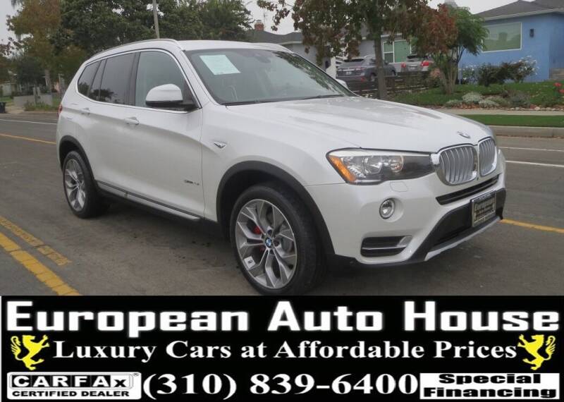 2017 BMW X3 for sale at European Auto House in Los Angeles CA