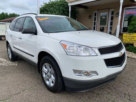 2012 Chevrolet Traverse for sale at G & G Auto Sales in Steubenville OH