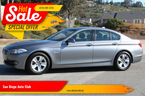 2012 BMW 5 Series for sale at San Diego Auto Club in Spring Valley CA