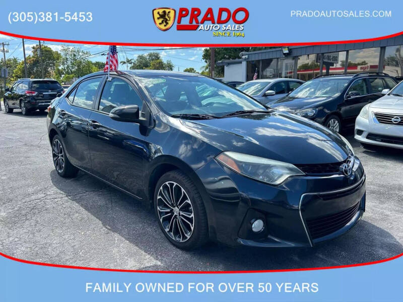 2016 Toyota Corolla for sale at Prado Auto Sales in Miami FL