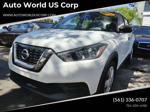 2019 Nissan Kicks for sale at Auto World US Corp in Plantation FL