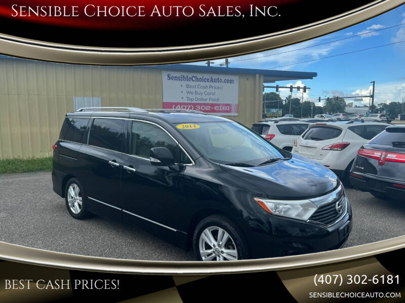 2014 Nissan Quest for sale at Sensible Choice Auto Sales, Inc. in Longwood FL