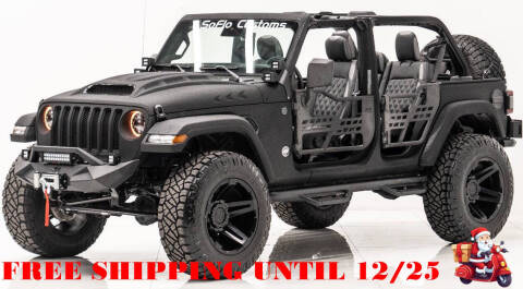 2022 Jeep Wrangler Unlimited for sale at SoFlo Customs in Fort Lauderdale FL