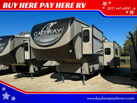 2015 Heartland Gateway 3750PT for sale at BUY HERE PAY HERE RV in Burleson TX