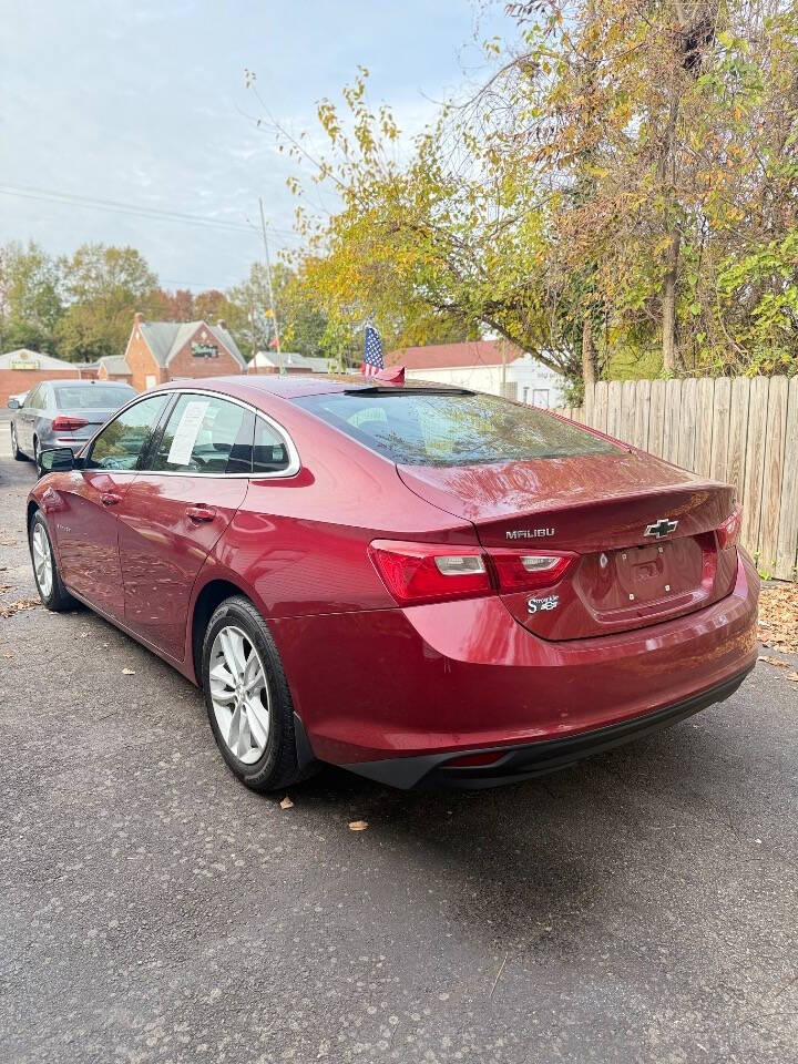 2018 Chevrolet Malibu for sale at Joes Blvd Auto Sales in Hopewell, VA