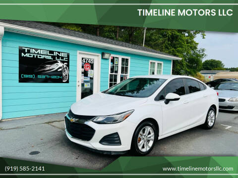 2019 Chevrolet Cruze for sale at Timeline Motors LLC in Clayton NC