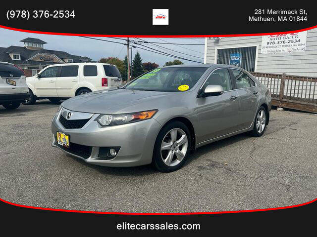 2010 Acura TSX for sale at ELITE AUTO SALES, INC in Methuen MA