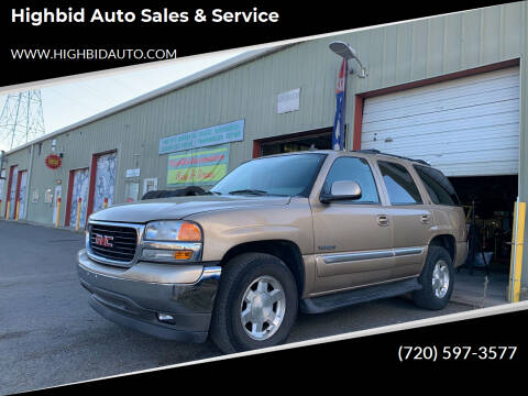 2006 GMC Yukon for sale at Highbid Auto Sales in Westminster CO